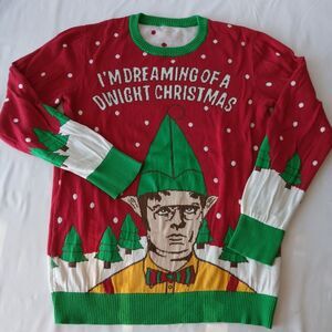 The Office by tipsyelves I’m Dreaming Of A Dwight Christmas Sweater Size Small